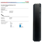Bosch Powertube 500 - Energieinhalt (aktuell) 97% - vertikal - gebraucht
