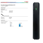 Bosch Powertube 625 - Energieinhalt (aktuell): 97% -  horizontal - gebraucht