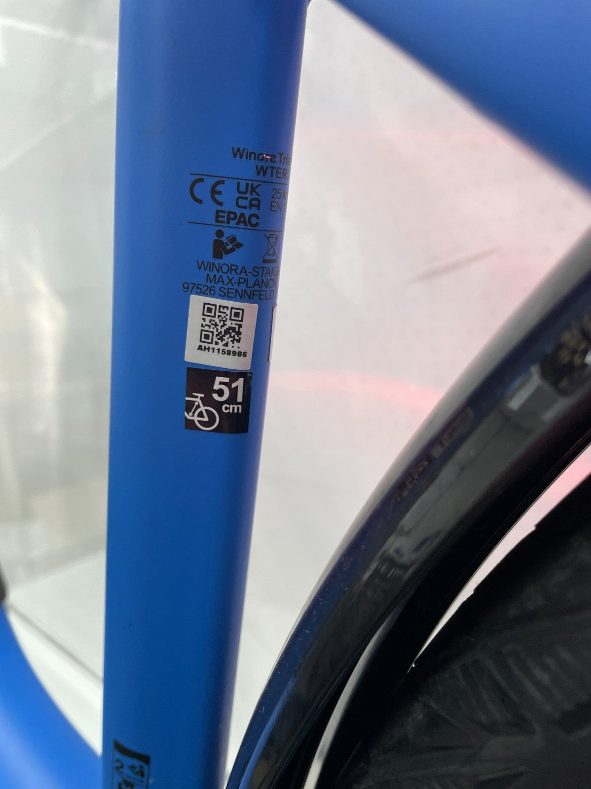 Winora tria N8E Damen E-Bike, keine 100 KM gefahren, wie neu!