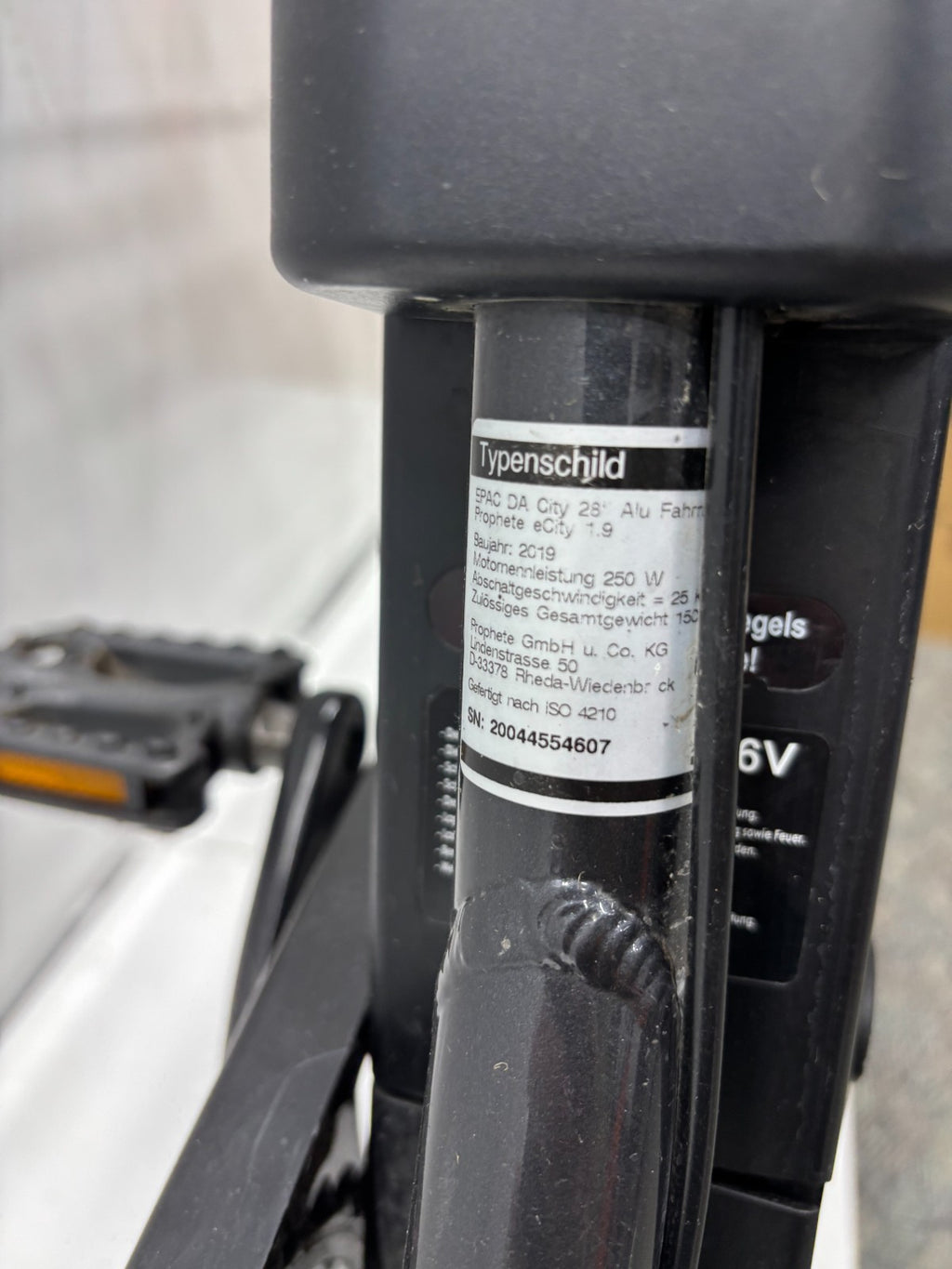Prophete Geniesser e1.9 E-Bike- tiefer Einstieg
