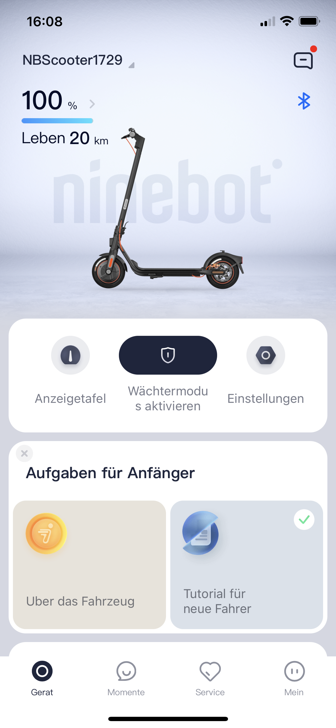Segway ninebot KickScooter F20D