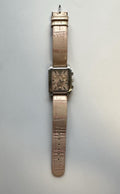 Festina Chrono Damen Uhr, Armbanduhr, Lederarmband, Edelstahl, rosa  X