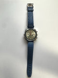 Piljot 23 Jewels Herrenuhr, Armbanduhr, Lederarmband blau