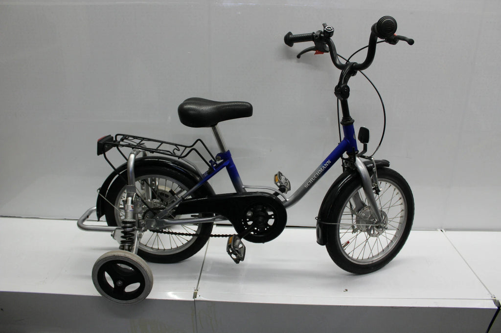 Schuchmann Kinder Therapierad Fahrrad 16 Zoll für Kinder mit Beeinträchtigungen mit Stützrädern