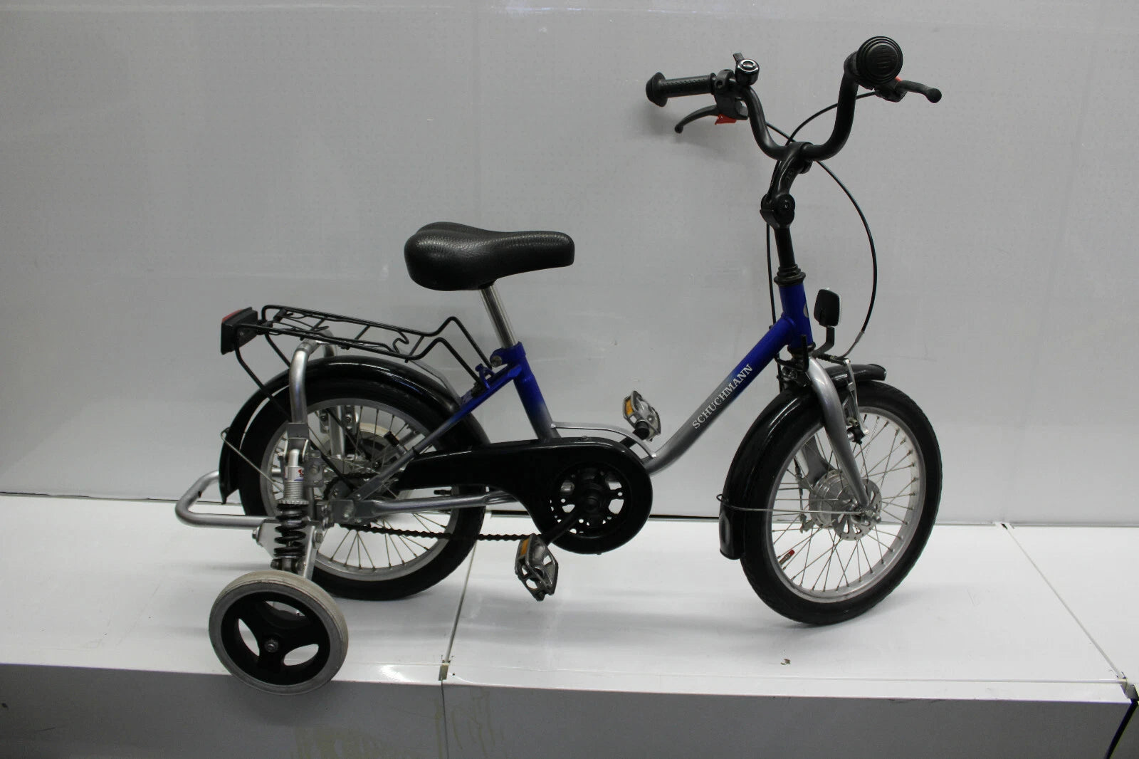 Schuchmann Kinder Therapierad Fahrrad 16 Zoll für Kinder mit Beeinträchtigungen mit Stützrädern