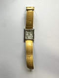Tempo Damen Uhr Quartz, Armbanduhr, Lederarmband, Edelstahl