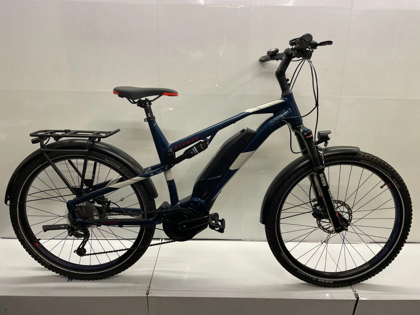 Raymon Cross Ray FS E4.0 - Rahmengröße L, nur 750 Km