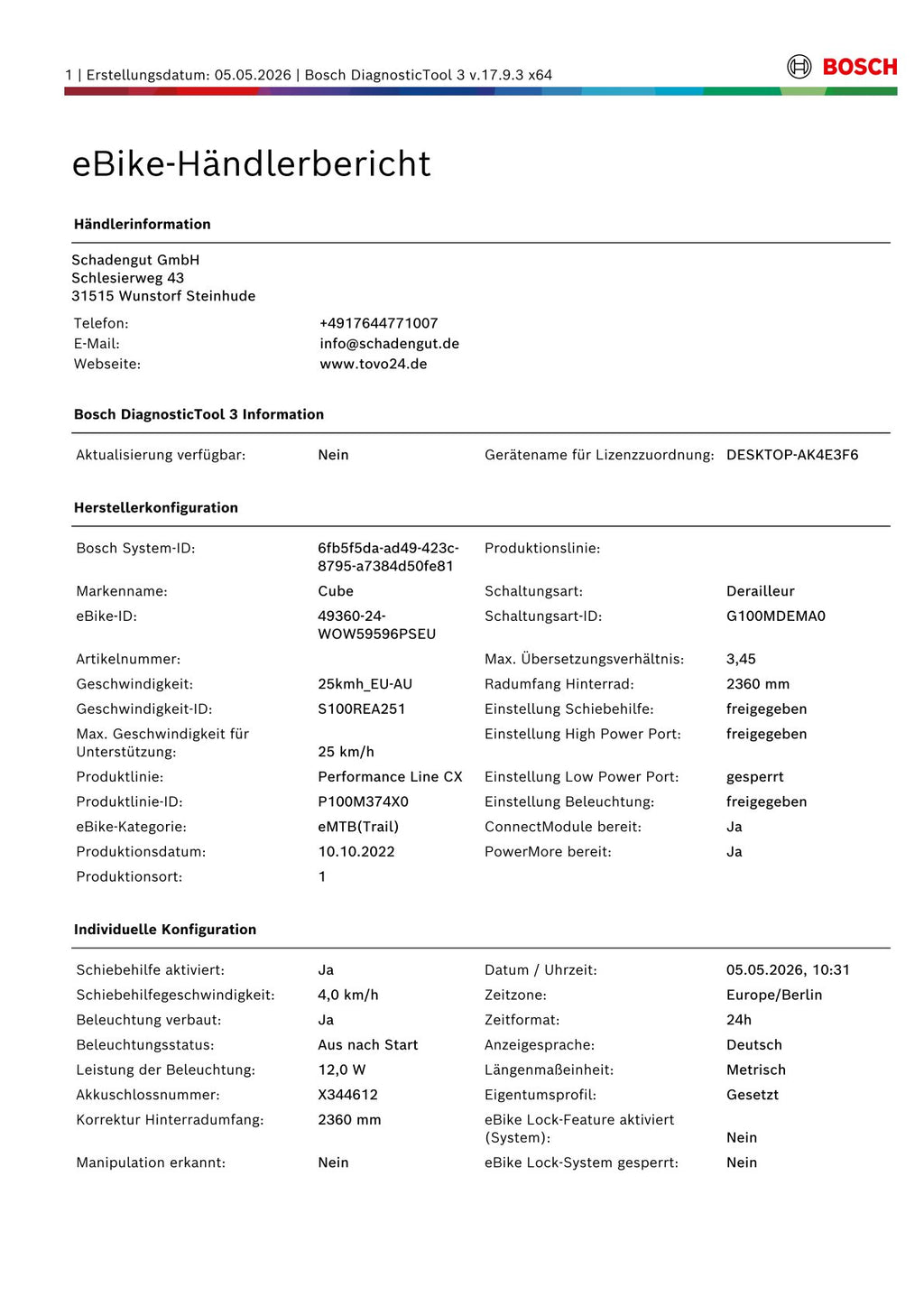 Cube Stereo Hybrid 120 Pro 750 Fully - Rahmengröße L