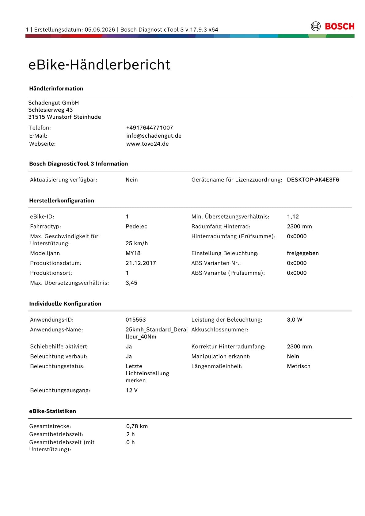 Flyer Gotour 6 - Rahmengröße S - NEU