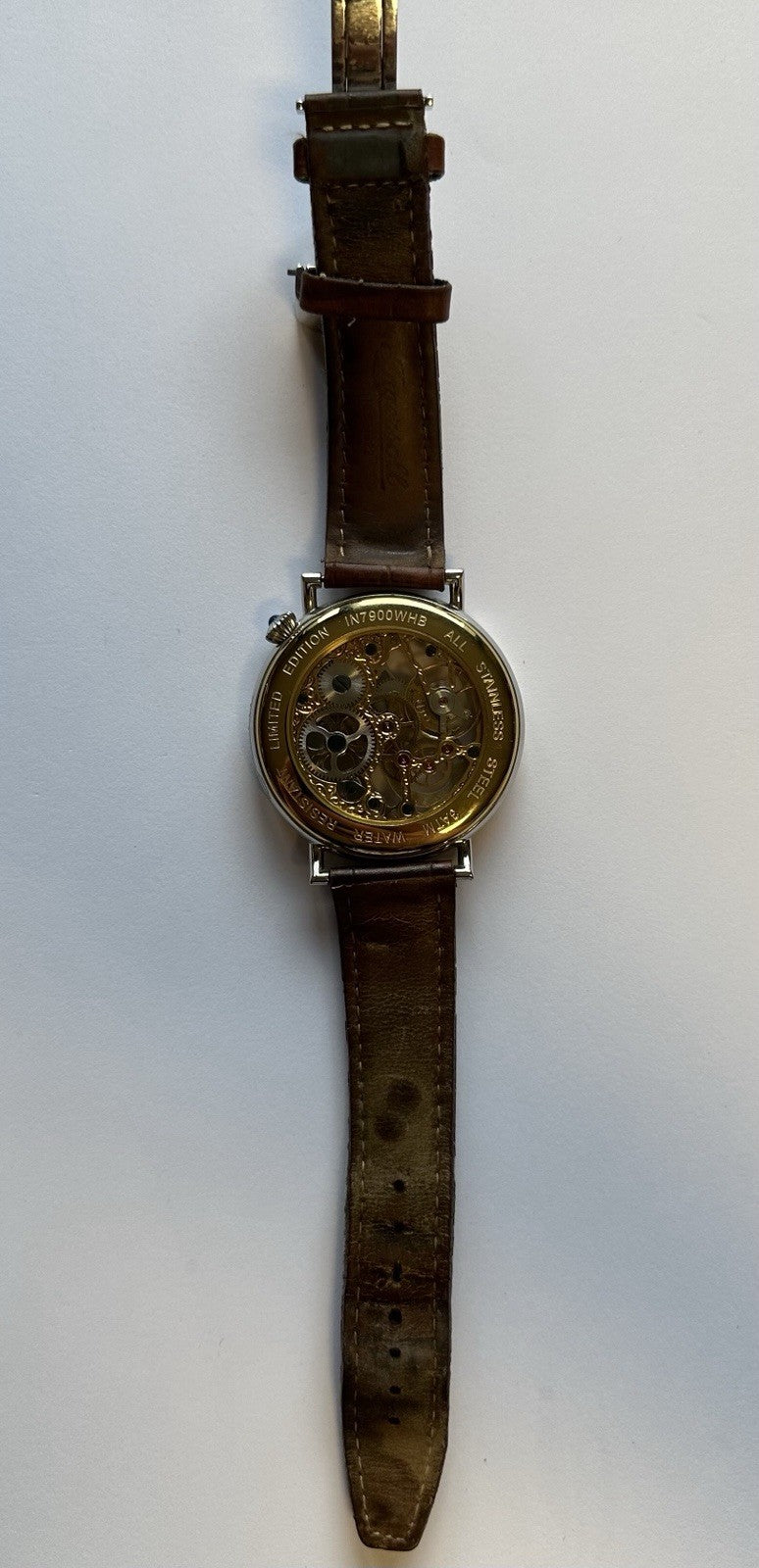 Ingersoll 1892 Skelettuhr Herren Uhr Automatik, Armbanduhr, Limited Edition