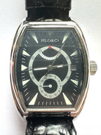 Pilo&Co Automatic Herrenuhr, Armbanduhr, Lederarmband