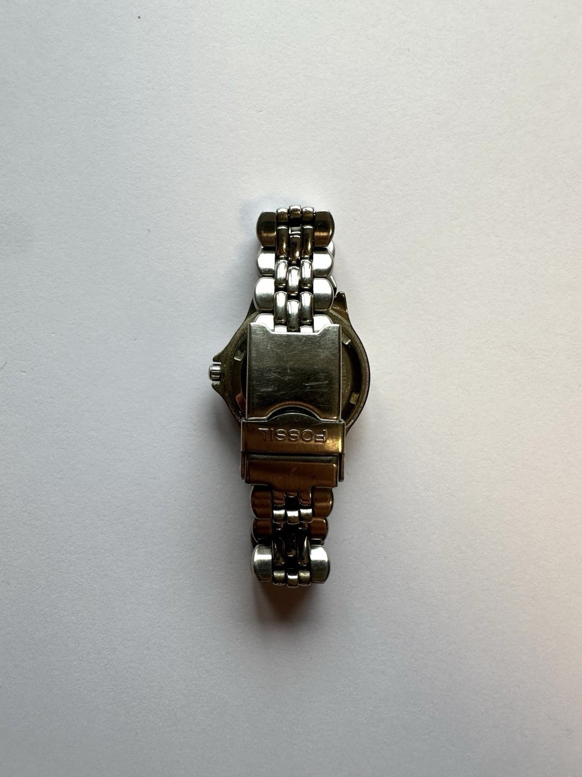 Fossil Blue Damen Uhr, Armbanduhr, Edelstahl, Leuchtzeiger