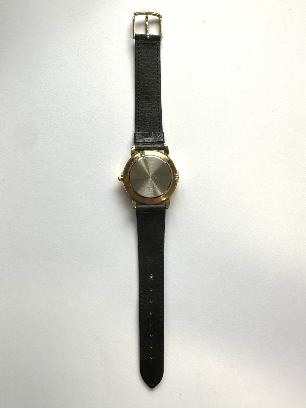 Citizen Light house Vintage Moonphase Date Quartz Herren Uhr Lederarmband