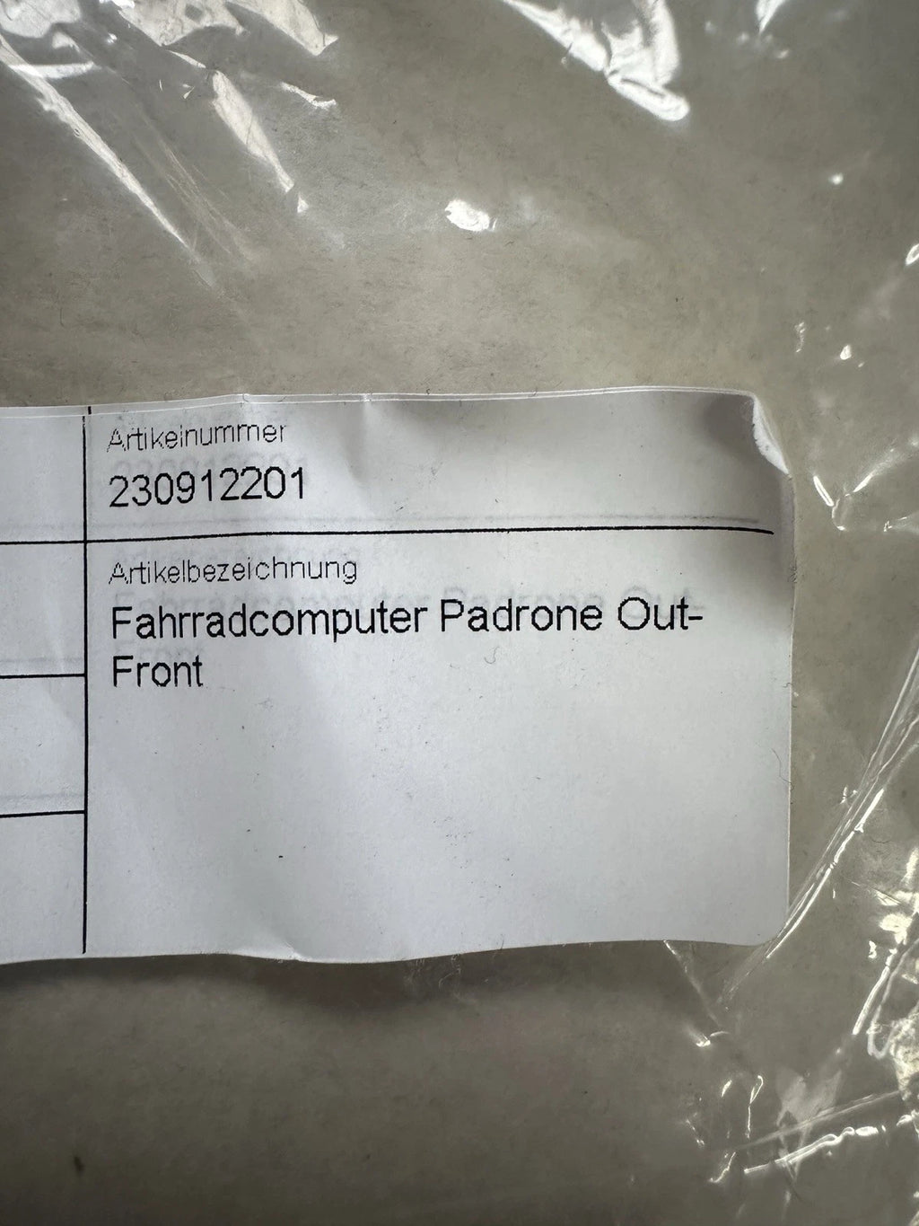 Cateye Padrone Out- Front Fahrradcomputer