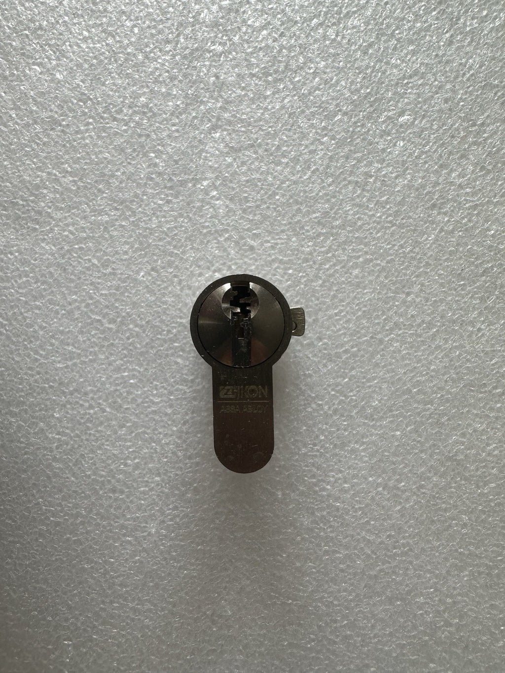 Ikon Schließzylinder, Doppelzylinder, mit 3 Schlüssel, Edelstahl