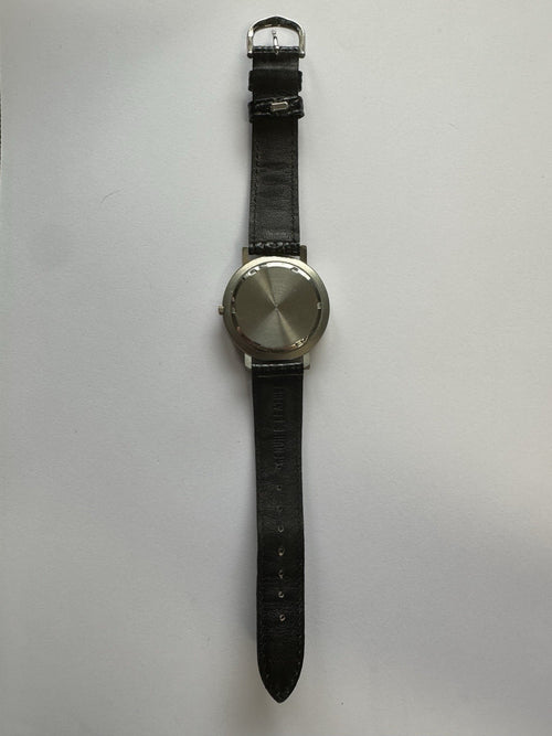 Alain Silberstein Hommage Uhr Herren Damen Bunte Zeiger Leder Armband