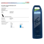 Bosch Powerpack 500 Rahmenakku - Energieinhalt (aktuell) 91%    X