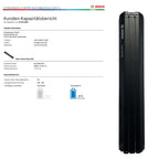 Bosch Powertube 625 - Energieinhalt (aktuell): 95% -  horizontal - gebraucht