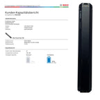 Bosch Powertube 750 - SMART SYSTEM - Energieinhalt (aktuell): 93% -  horizontal