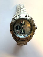 Festina Herren Uhr Chronograph, Armbanduhr, Edelstahl Armband