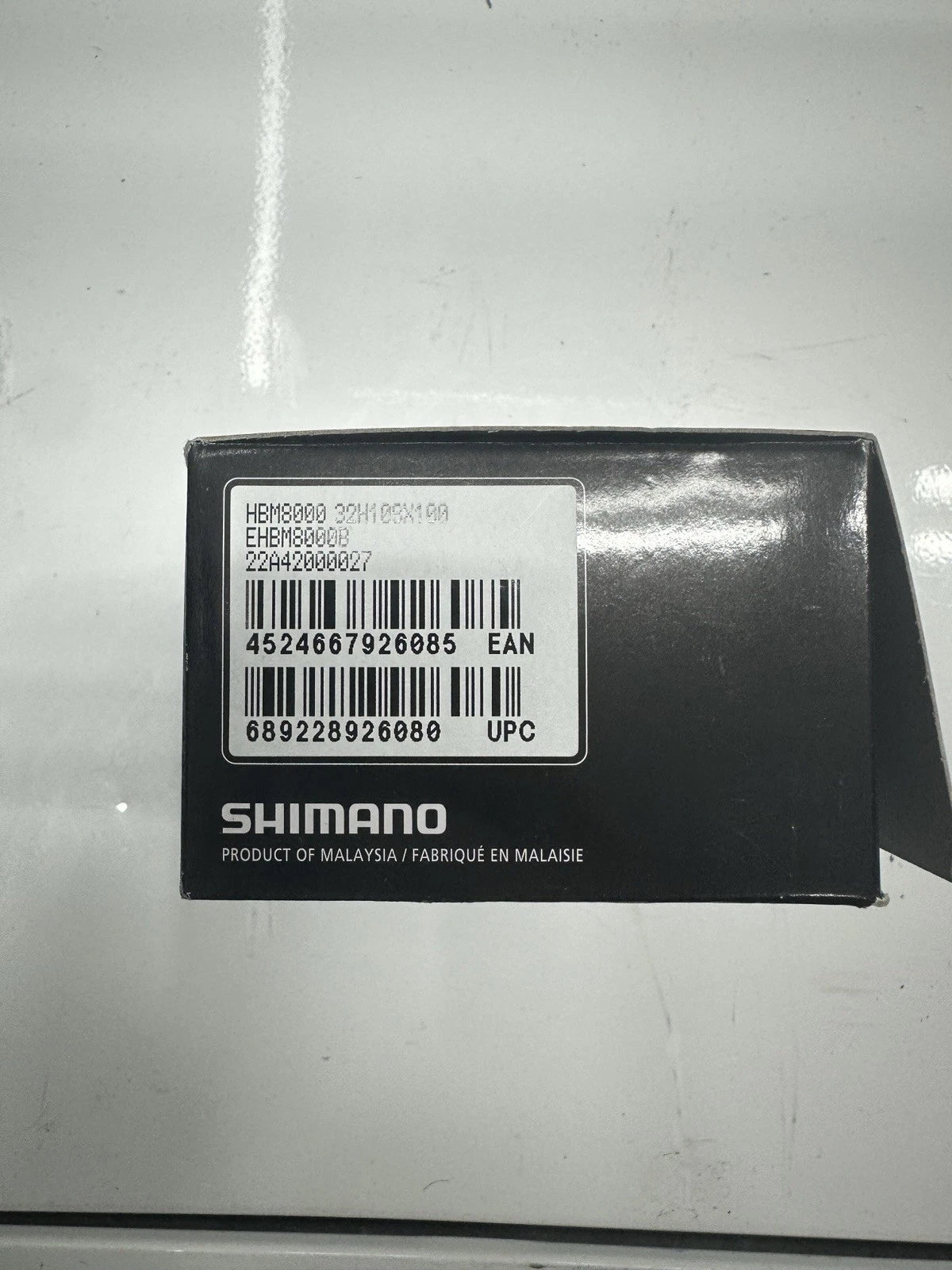 SHIMANO XT NABE HB-M8000 für Fahrrad mit Schnellspanner - NEU