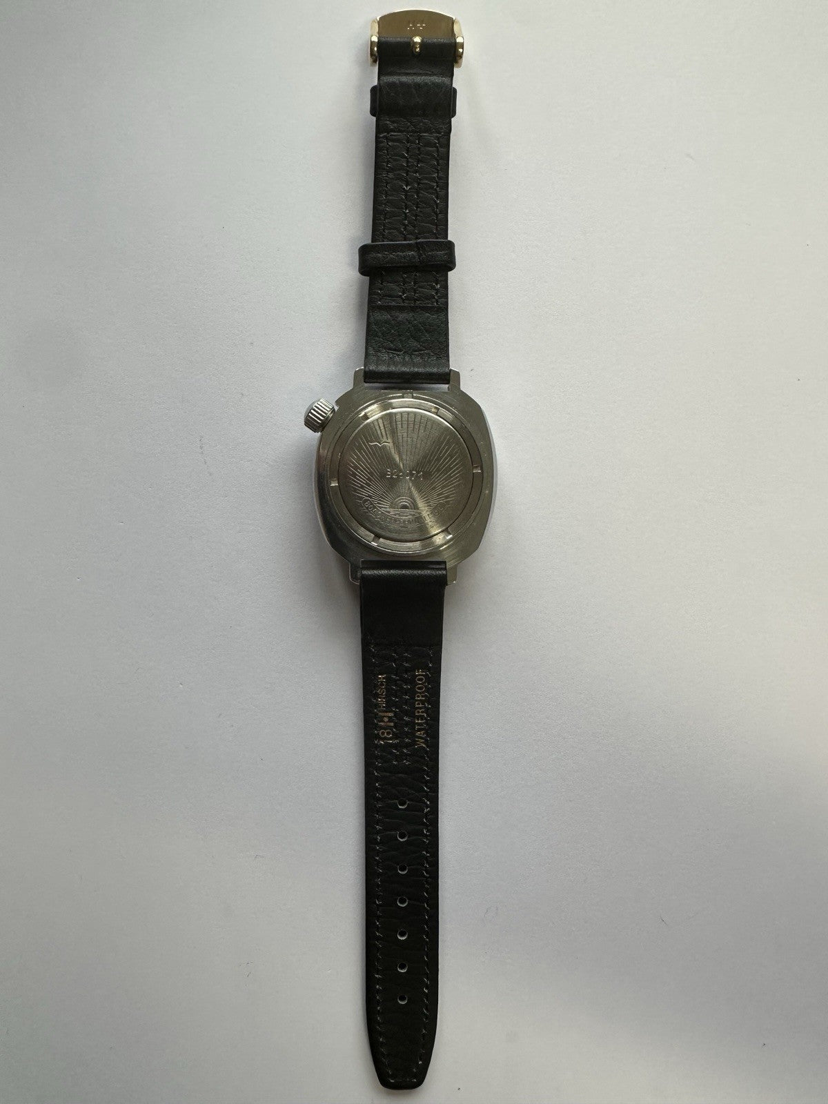 VOSTOK Komandirski Herrenuhr, Armbanduhr, Russische Uhr, Lederarmband