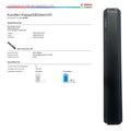 Bosch Powertube 750 - SMART SYSTEM - Energieinhalt (aktuell): 95% -  horizontal