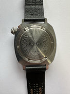 VOSTOK Komandirski Herrenuhr, Armbanduhr, Russische Uhr, Lederarmband