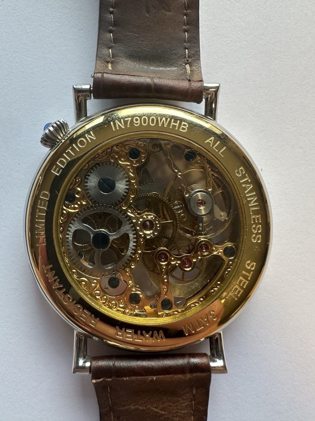 Ingersoll 1892 Skelettuhr Herren Uhr Automatik, Armbanduhr, Limited Edition