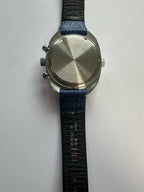 Piljot 23 Jewels Herrenuhr, Armbanduhr, Lederarmband blau