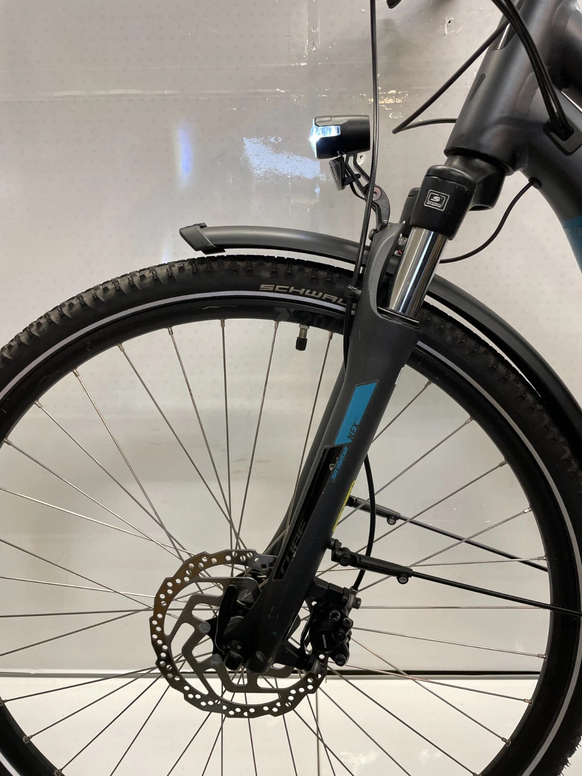 CUBE Cross Hybrid One 500, keine 750 Km gefahren!