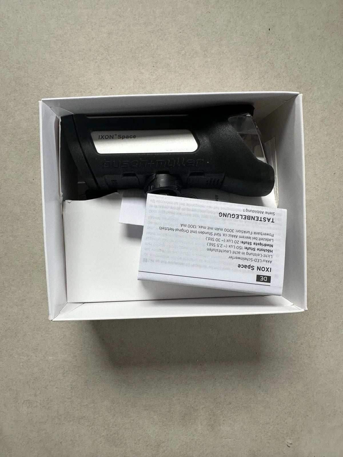 Busch + Müller IXON Space LED Scheinwerfer - NEU