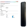 Bosch Powertube 500 - Energieinhalt (aktuell) 96% -  vertikal