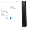 Bosch Powertube 625 - Energieinhalt (aktuell) 92% -  horizontal