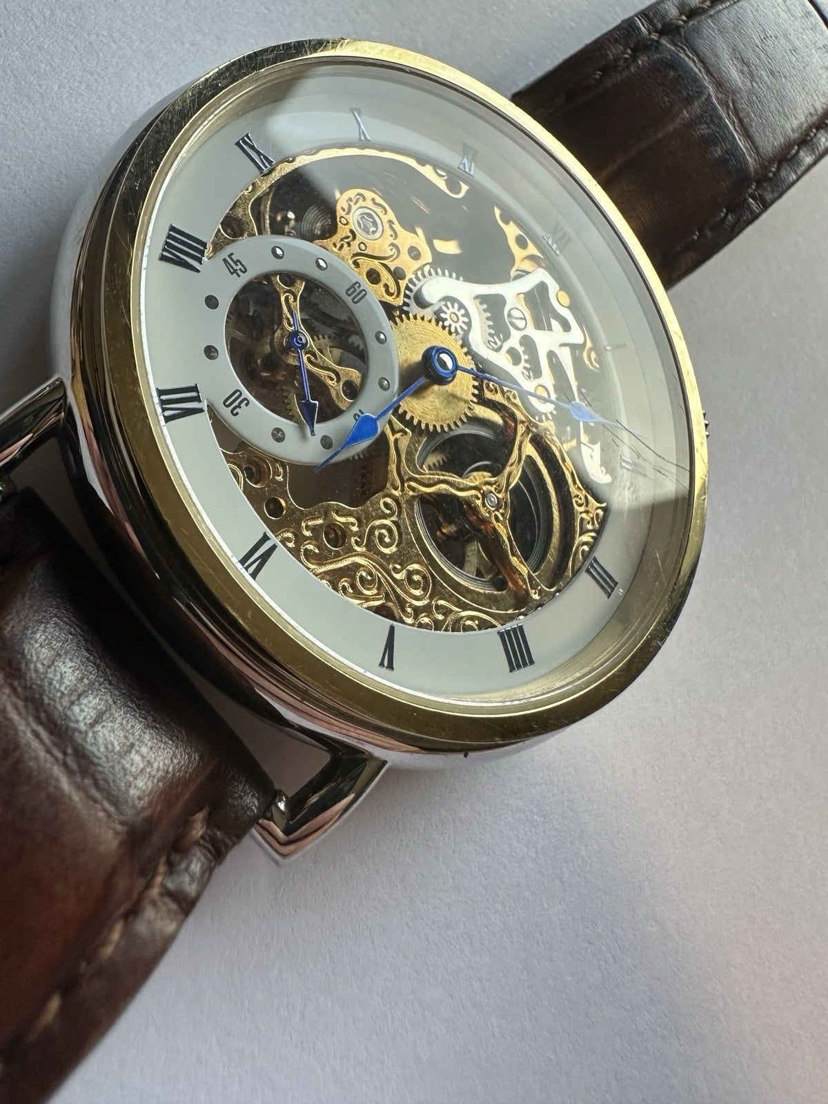 Ingersoll 1892 Skelettuhr Herren Uhr Automatik, Armbanduhr, Limited Edition