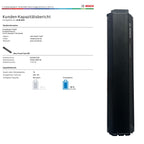 Bosch Powertube 500 - Energieinhalt (aktuell) 95% -  vertikal - gebraucht