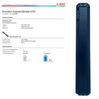 Bosch Powertube 750 - SMART SYSTEM - Energieinhalt (aktuell): 95% -  horizontal - gebraucht
