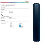 Bosch PowerTube 625 – SMART SYSTEM - Energieinhalt (aktuell):  94% -  horizontal - gebraucht