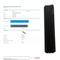 Bosch Powertube 500 - Energieinhalt (aktuell) 94.6% -  vertikal