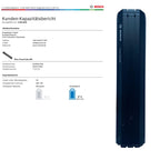 Bosch Powertube 500 - Energieinhalt (aktuell): 97% -  horizontal - gebraucht