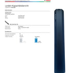 Bosch Powertube 750 - SMART SYSTEM - Energieinhalt (aktuell): 92% -  horizontal