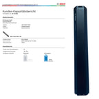 Bosch Powertube 750 - SMART SYSTEM - Energieinhalt (aktuell): 94% -  horizontal - gebraucht