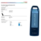 Bosch Powerpack 400 Rahmenakku - Energieinhalt (aktuell) 94%