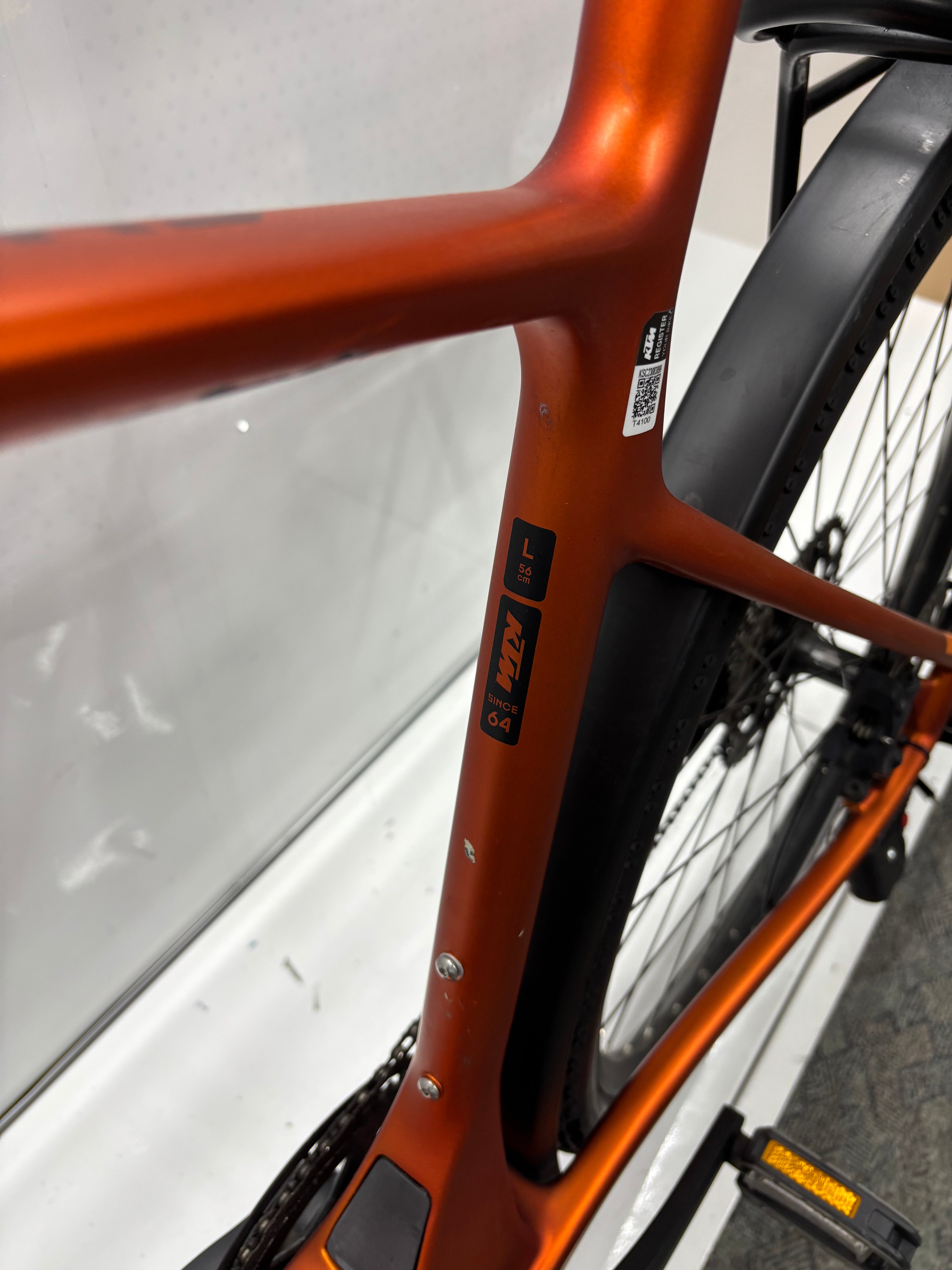 KTM Macina CR, Carbon, Rahmen beschädigt, BASTLER