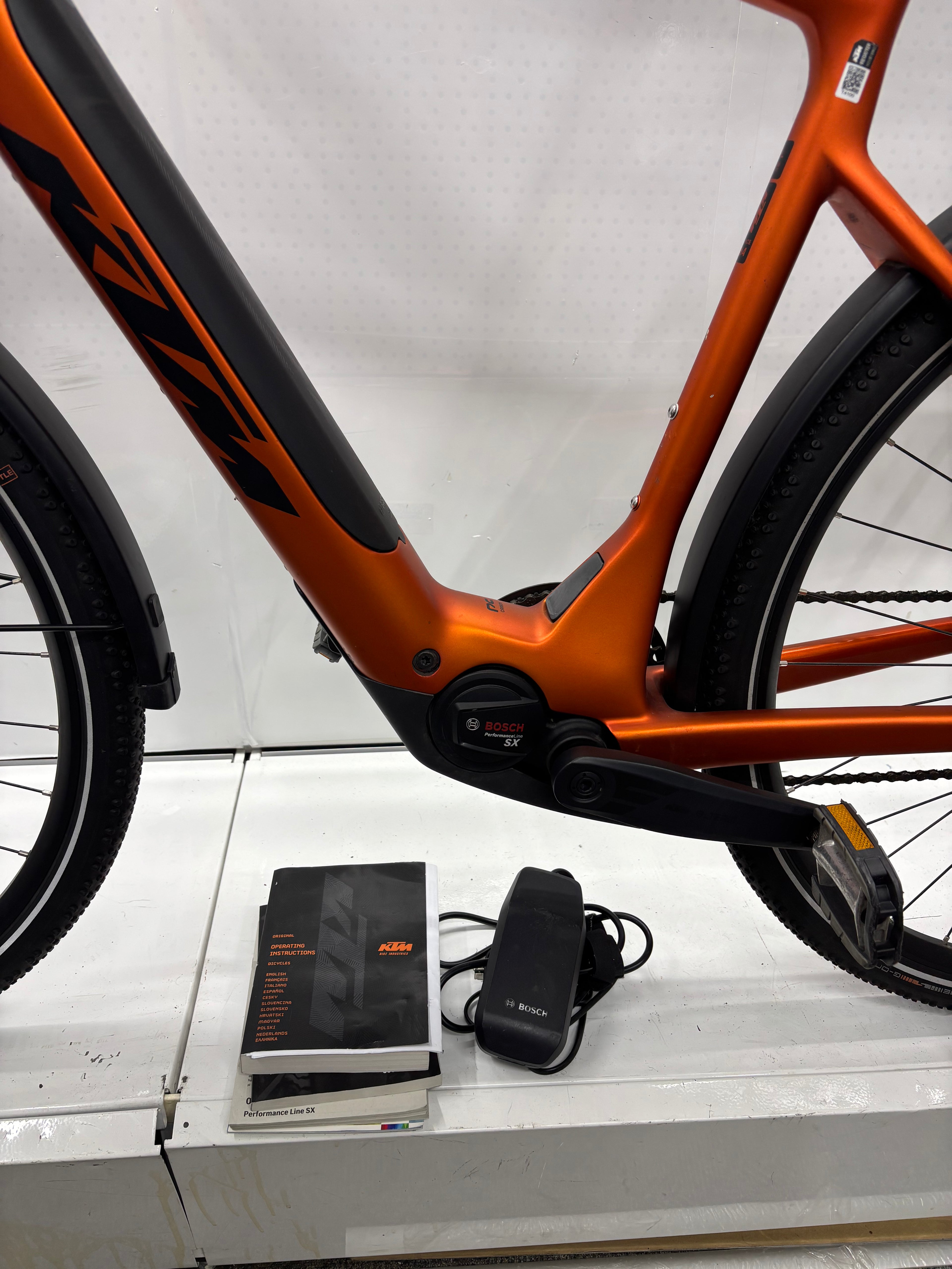 KTM Macina CR, Carbon, Rahmen beschädigt, BASTLER