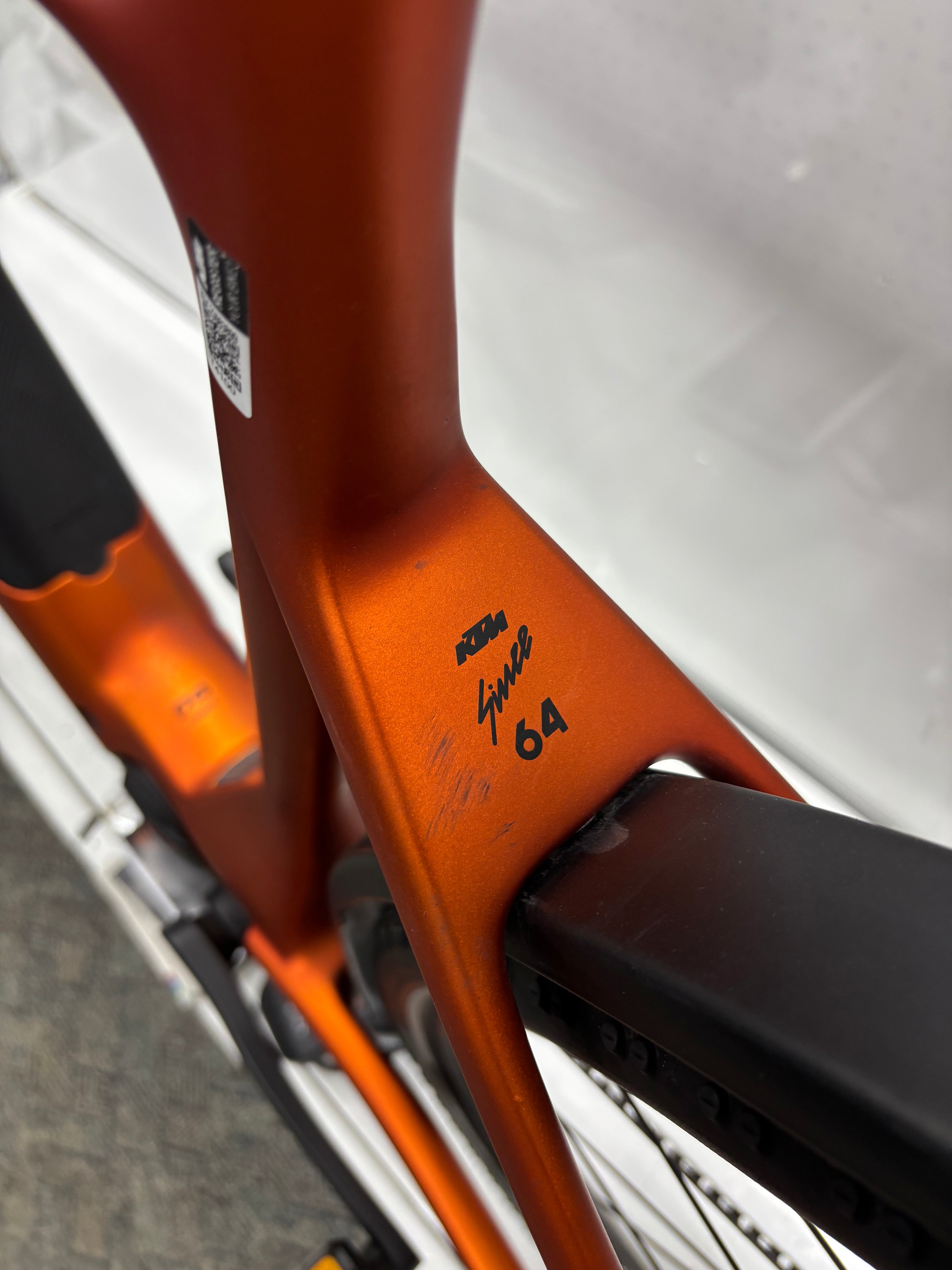 KTM Macina CR, Carbon, Rahmen beschädigt, BASTLER