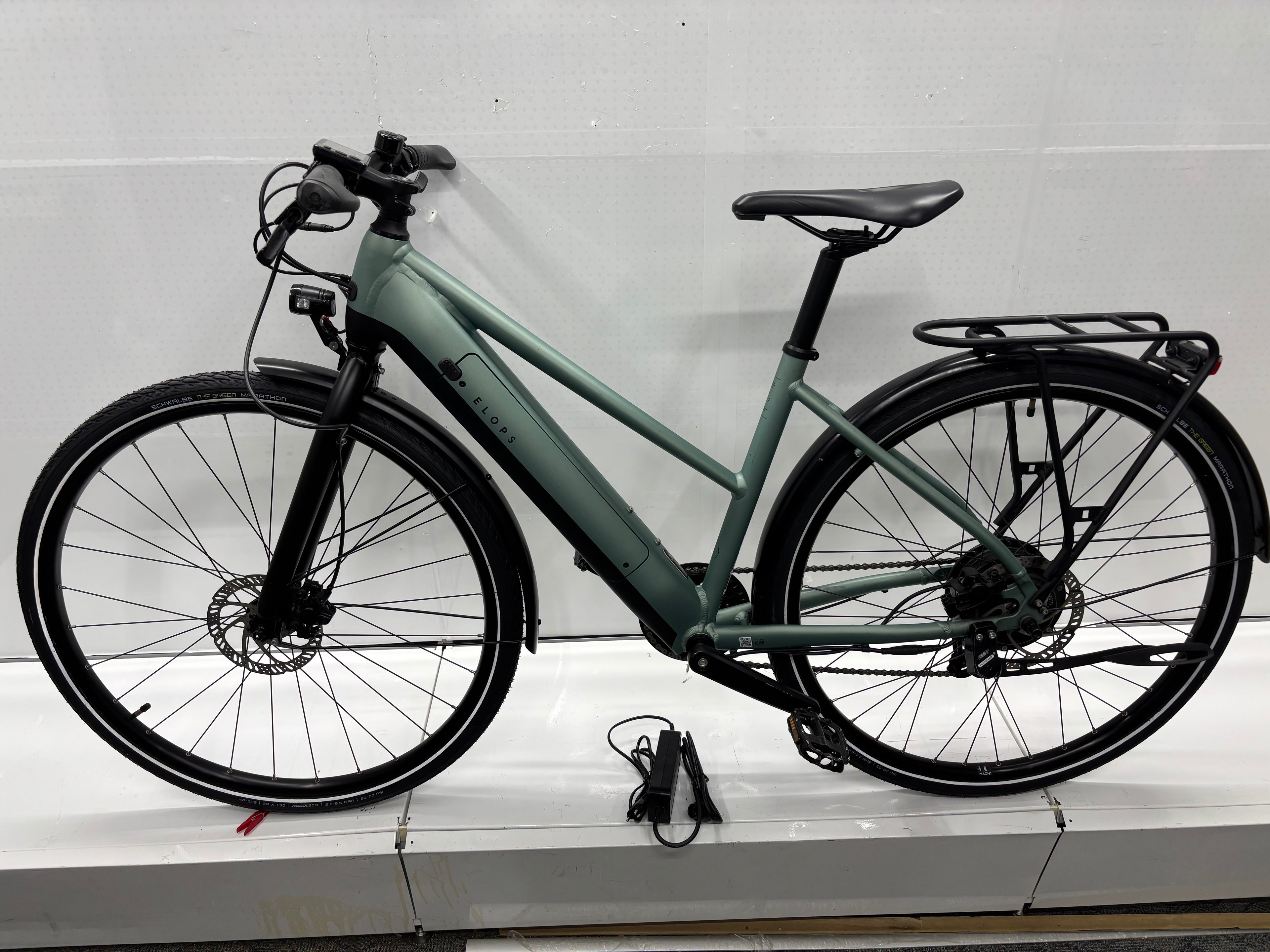 Elops e-LD 500 Water Green E Fahrrad - Rahmengröße S - Bastlerrad - DEFEKT (wie neu)