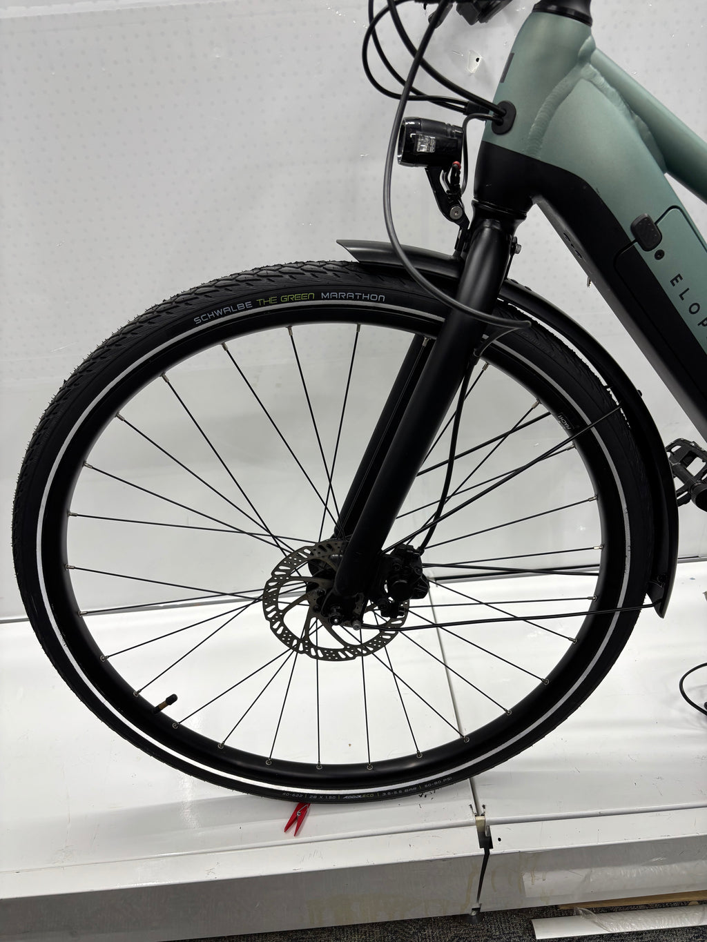 Elops e-LD 500 Water Green E Fahrrad - Rahmengröße S - Bastlerrad - DEFEKT (wie neu)