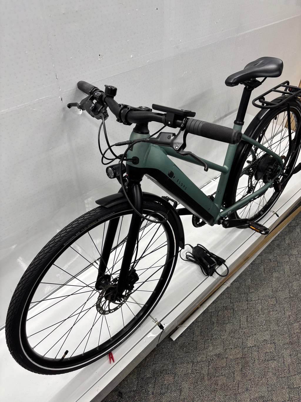 Elops e-LD 500 Water Green E Fahrrad - Rahmengröße S - Bastlerrad - DEFEKT (wie neu)