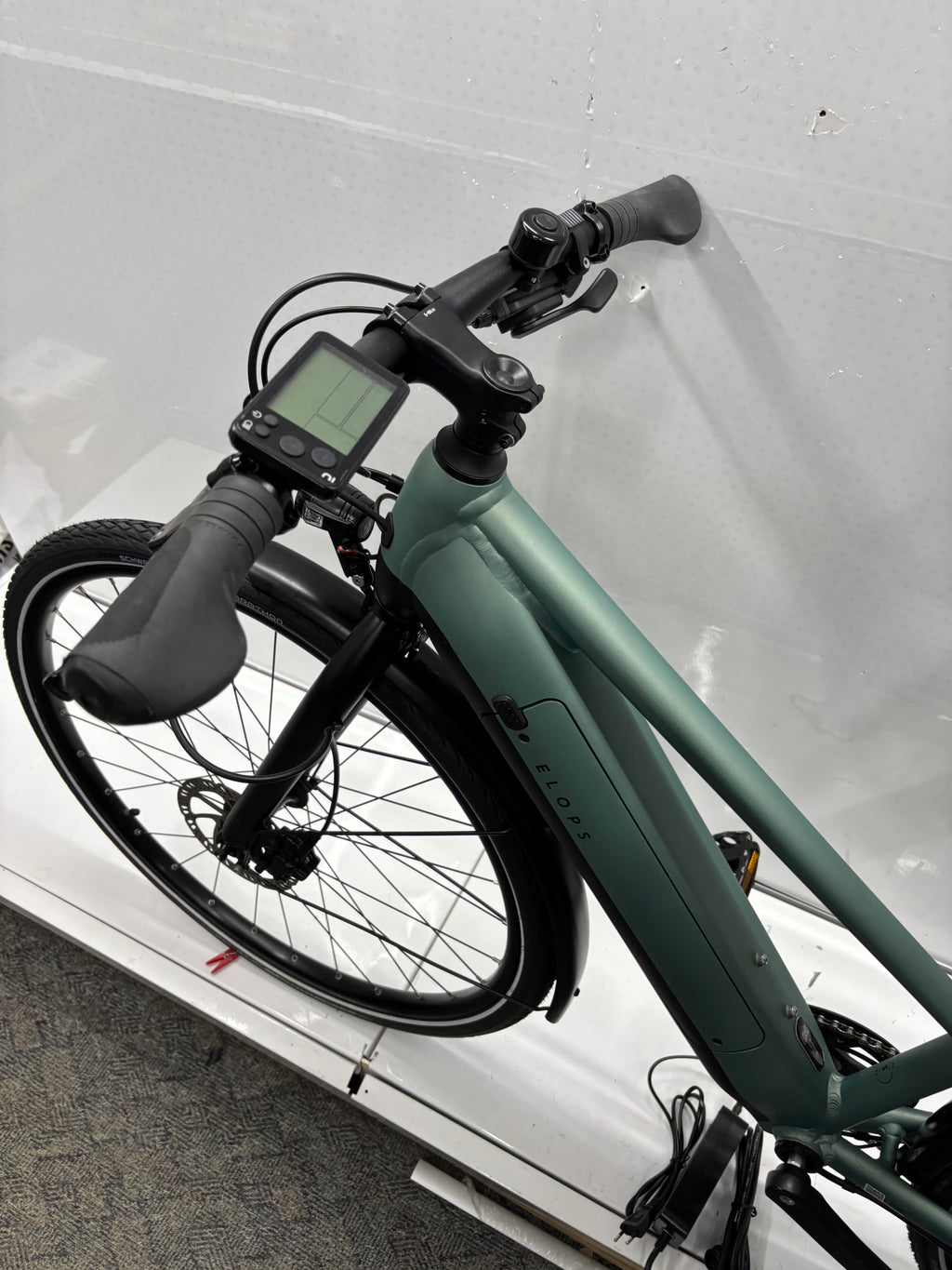 Elops e-LD 500 Water Green E Fahrrad - Rahmengröße S - Bastlerrad - DEFEKT (wie neu)